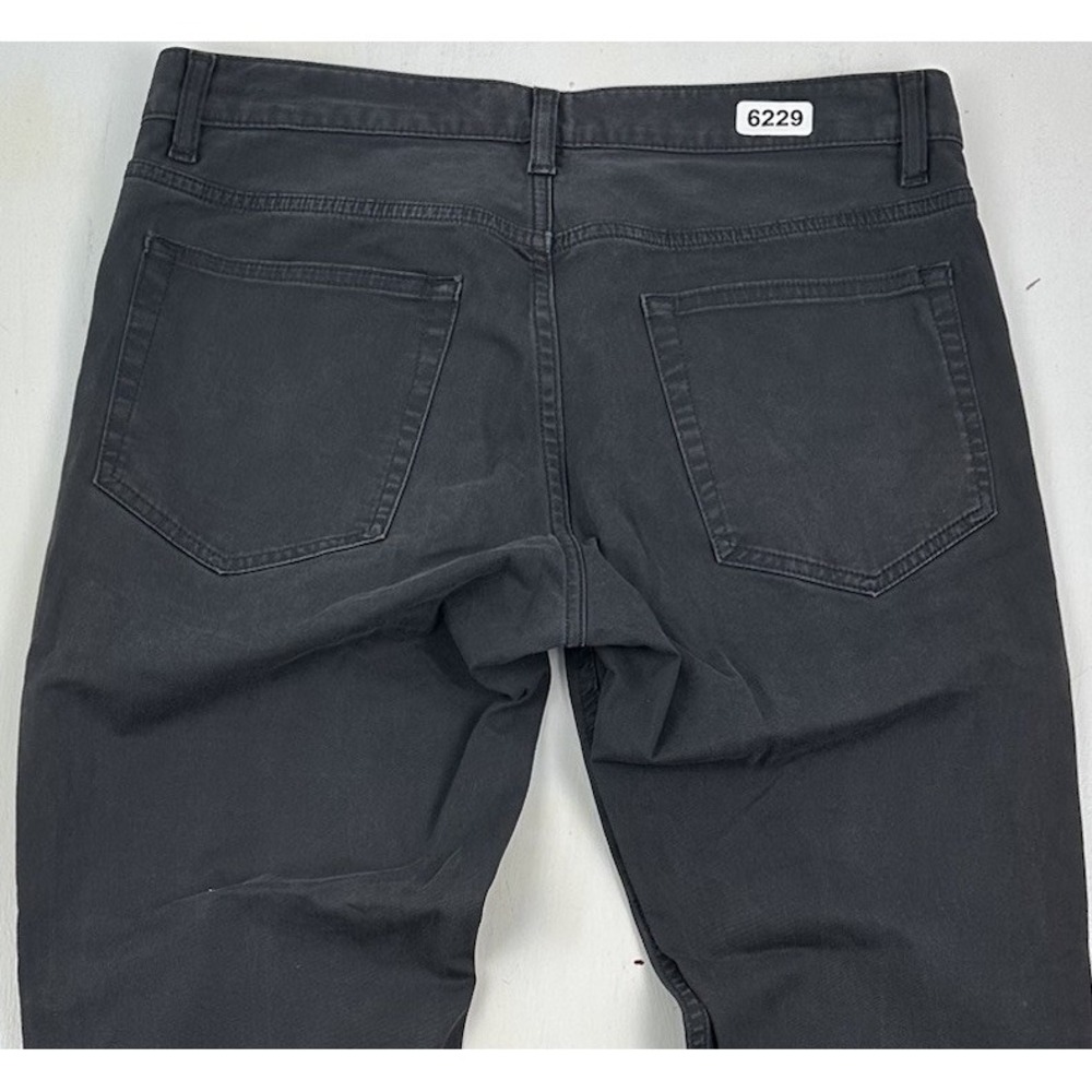 Theory Haydin Straight Slim Fit Jeans Mens 32x32 Black Pants Cotton Stretch